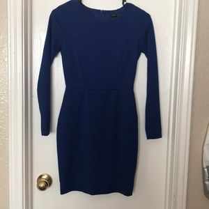 Royal blue dress